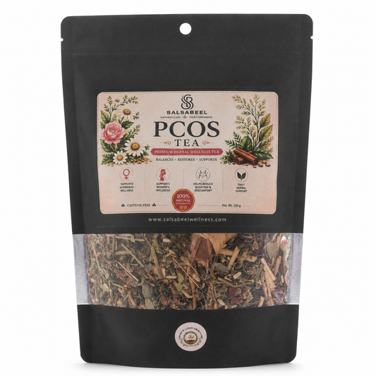 Organic PCOS Tea – 100% Pure Herbal Tea for PCOS, PCOD & Hormonal Balance